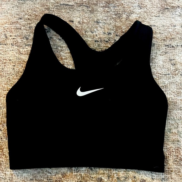Nike Women's Black Sports Bra Size Small - Picture 1 of 3